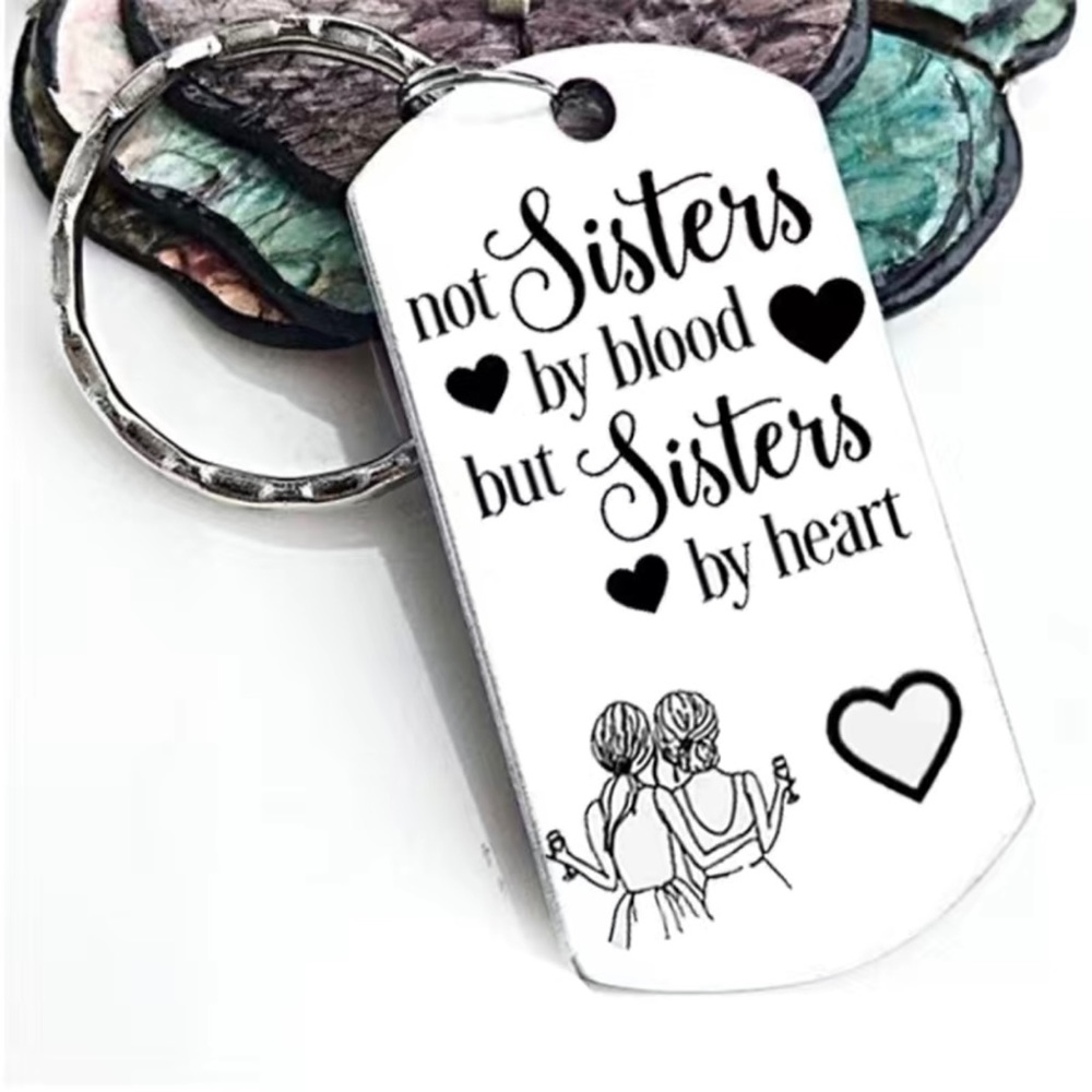 Best Friend Keychain, Friendship Keychain, Sister Gift, Birthday Gift BFF gift